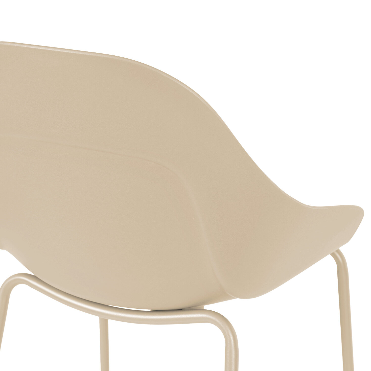 Taburete bajo TOBY beige - Image 7