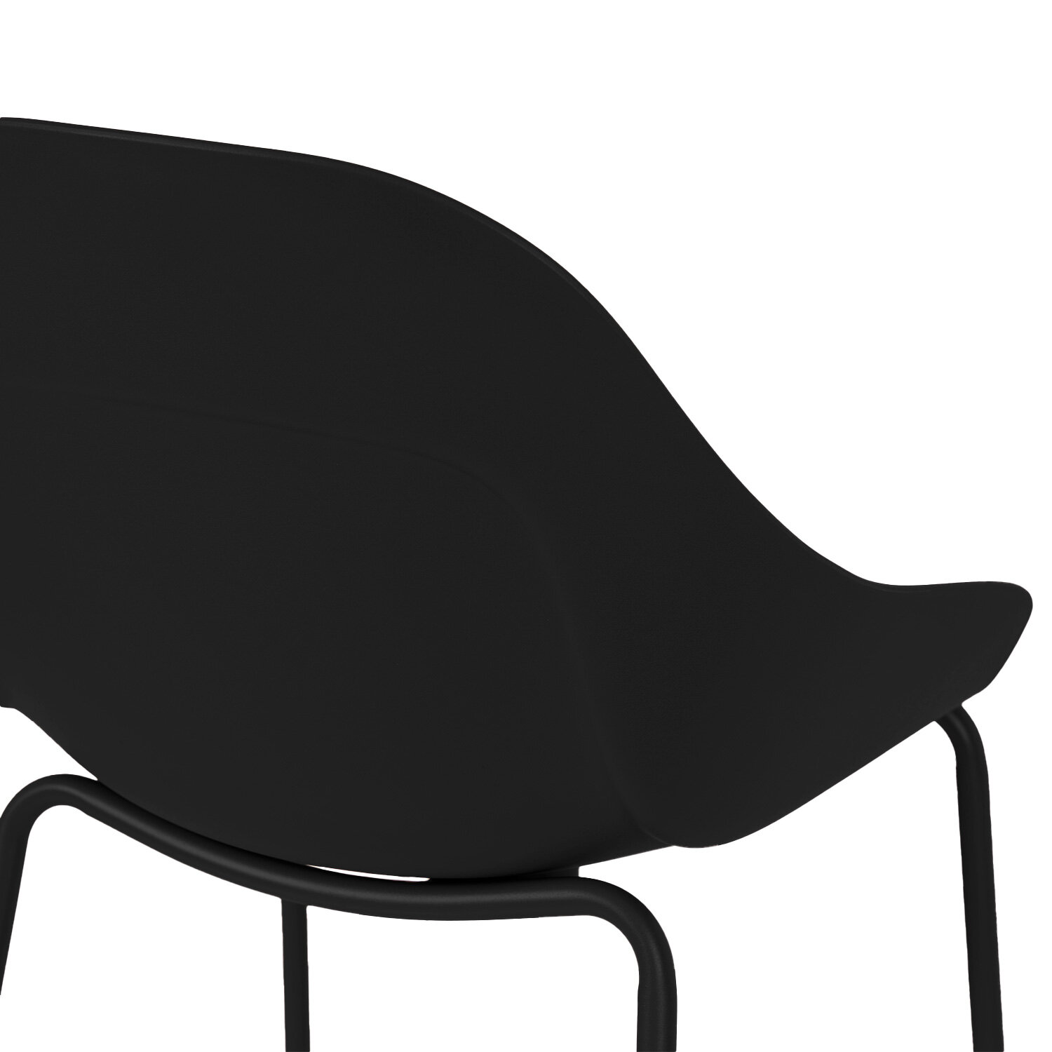 Taburete bajo TOBY negro - Image 7