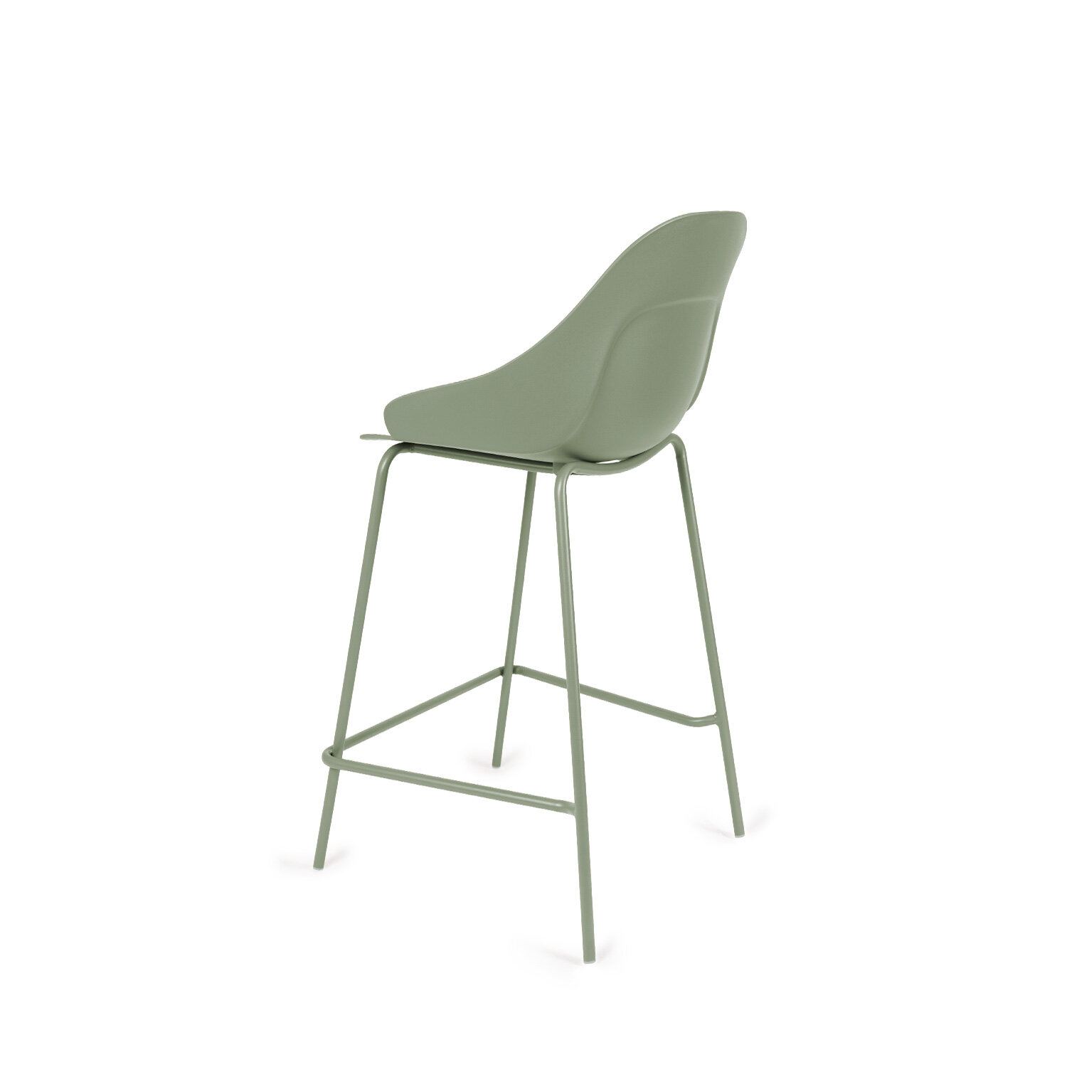 Taburete bajo TOBY verde - Image 2