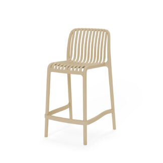 Taburete bajo WALTER beige