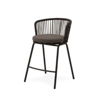 Taburete de exterior PIERRE gris