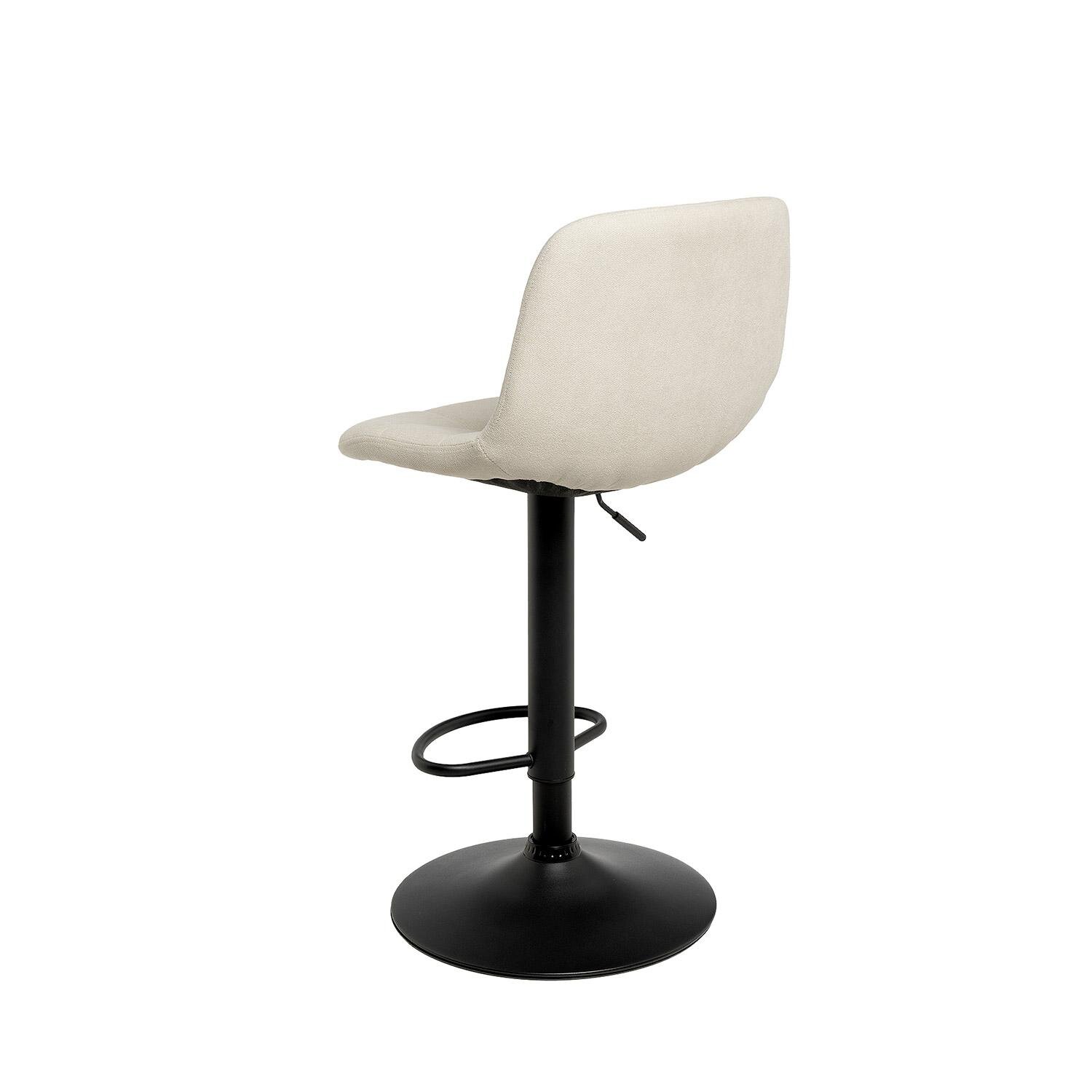 Taburete regulable ASHA beige - Image 2