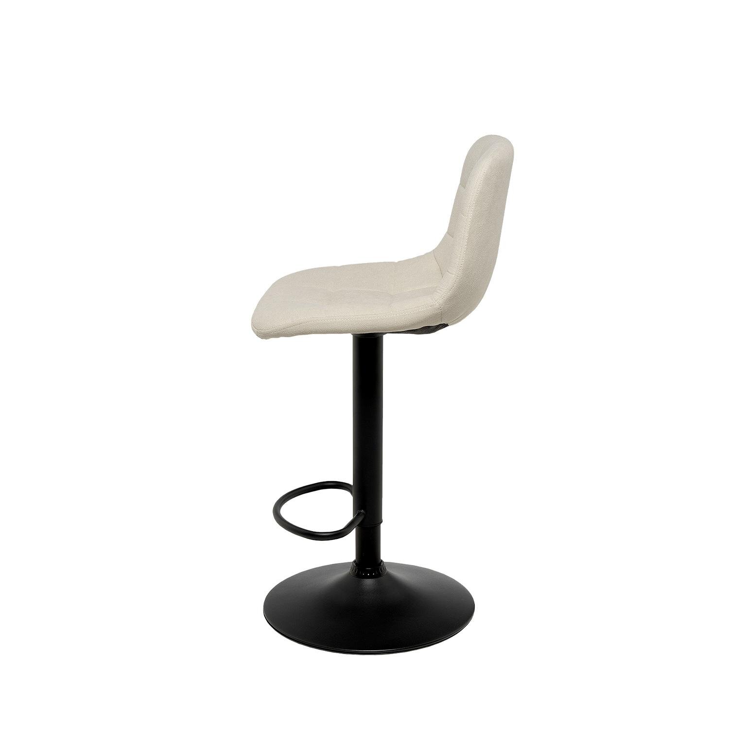 Taburete regulable ASHA beige - Image 3