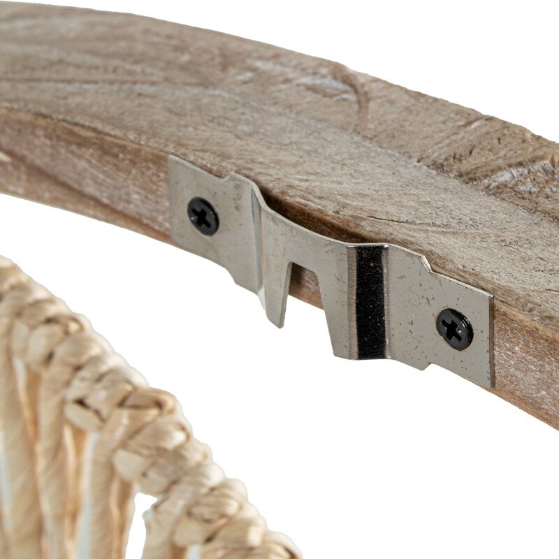 Adorno Pared Madera/metal 61cm Árboles Dorados Ø61x3,5cm - Image 4