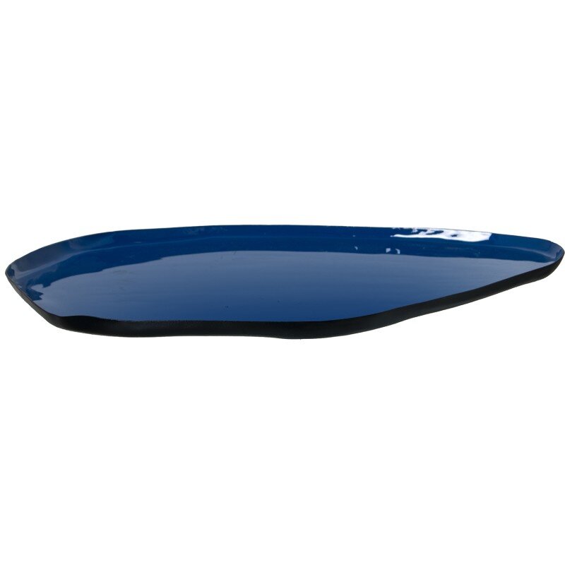 Bandeja Metal Esmaltado Azul 41x32x2cm - Image 2