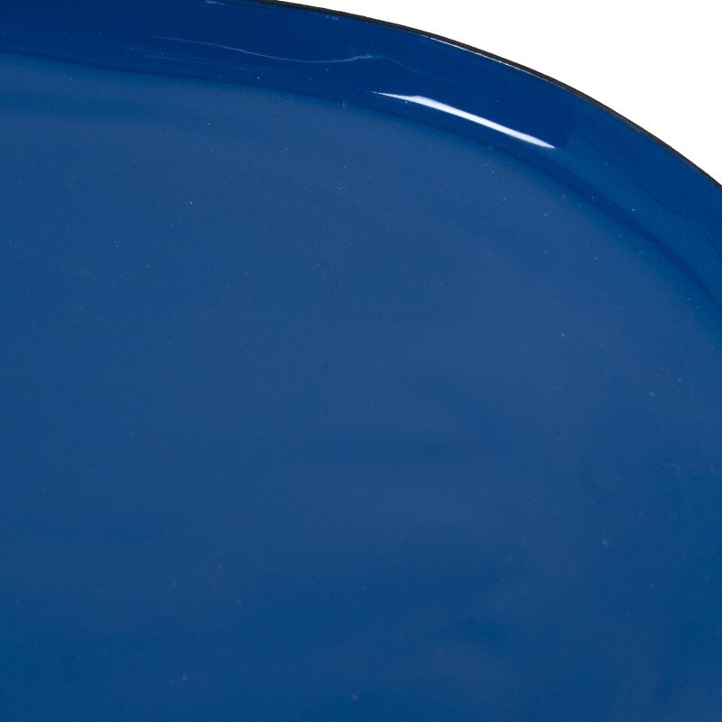 Bandeja Metal Esmaltado Azul 41x32x2cm - Image 3