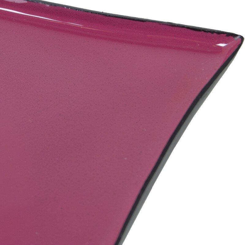 Bandeja Metal Esmaltado Rosa Oscuro 26x17x1cm - Image 3