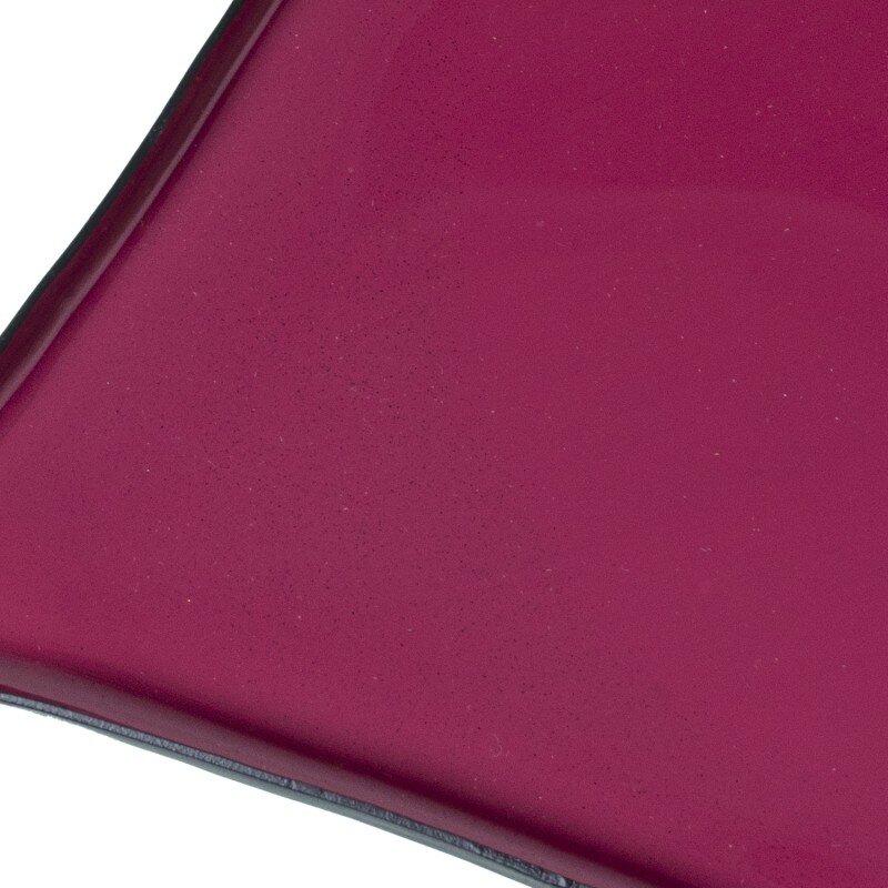 Bandeja Metal Esmaltado Rosa Oscuro 26x17x1cm - Image 4