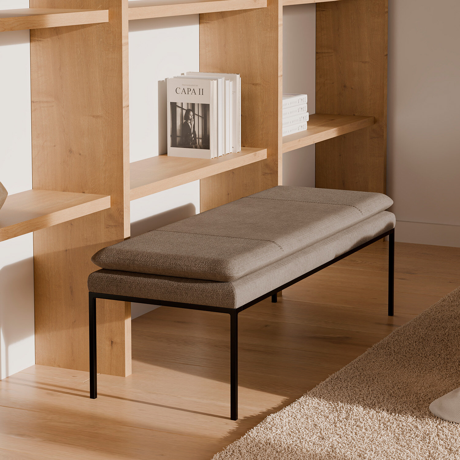 Banqueta TURÍN taupe - Image 2