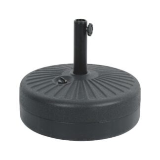 Base Lastre Parasol Polietileno (hdpi) C/ Soporte Metálico Ø51x14cm Cap:21l