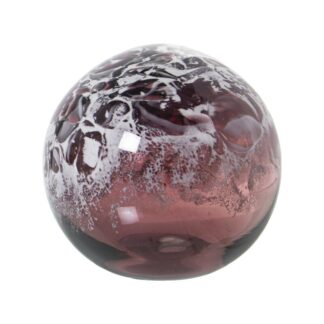 Bola Cristal Rosa+transarente Ø10cm