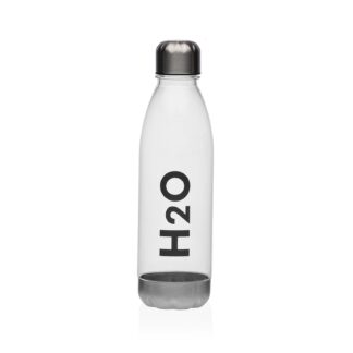 BOTELLA H2O TRANSPARENTE