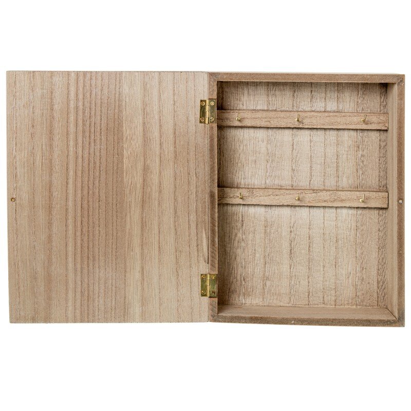 Caja Porta Llaves Madera Deco. Azulejo Flores 20x5,5x26cm - Image 2