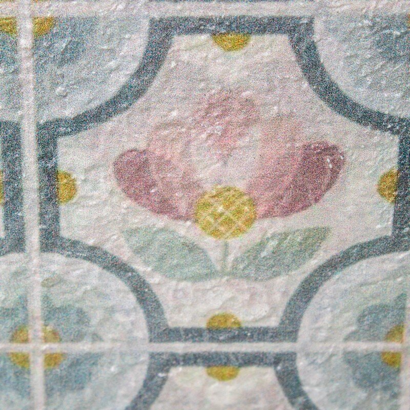 Caja Porta Llaves Madera Deco. Azulejo Flores 20x5,5x26cm - Image 7