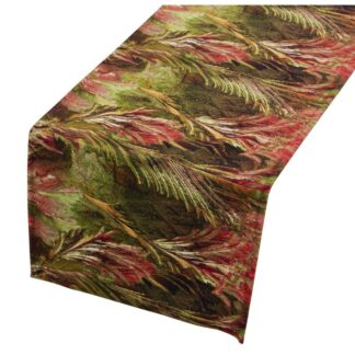 Camino De Mesa Terciopelo Estampado 33x180 Cm