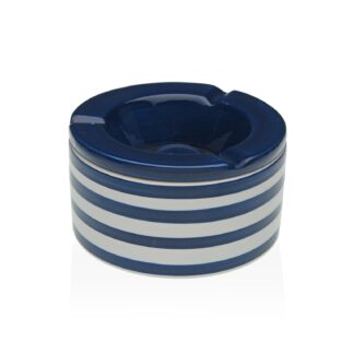 CENICERO LINEAS AZUL MARINO