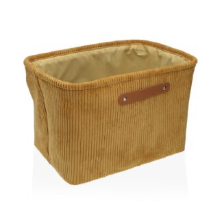 CESTA CORDUROY MOSTAZA RECT.