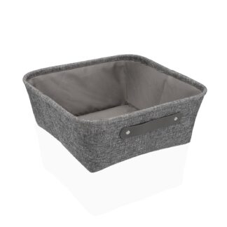 CESTA CUADRADA GRIS