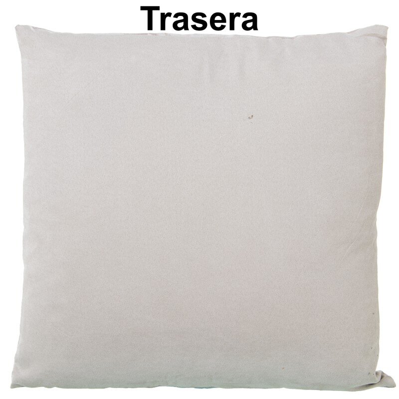 Cojén 43x43cm Poliéster Cremac/cremallera 43x43cm - Image 2