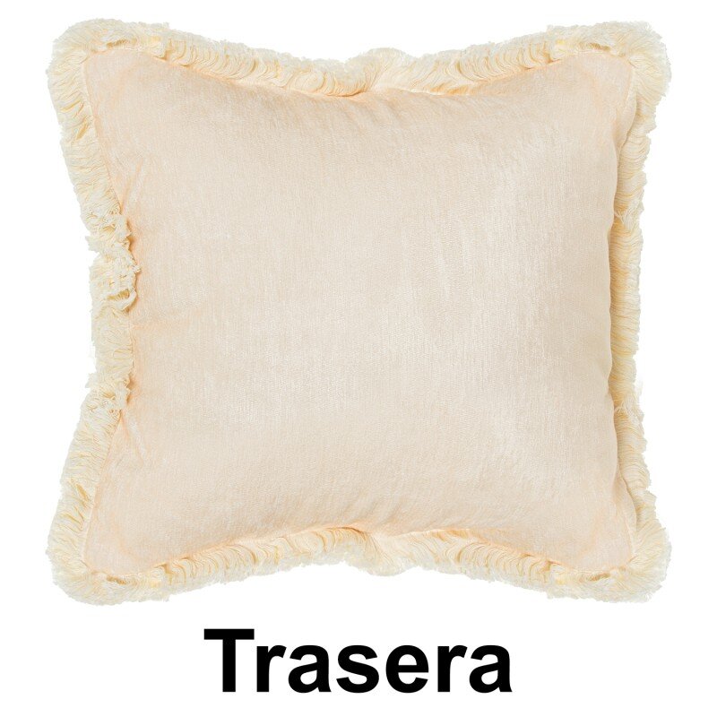 Cojín 45x45cm Beige Leopardo 100% Poliéster 45x45cm, Con Cremallera - Image 2