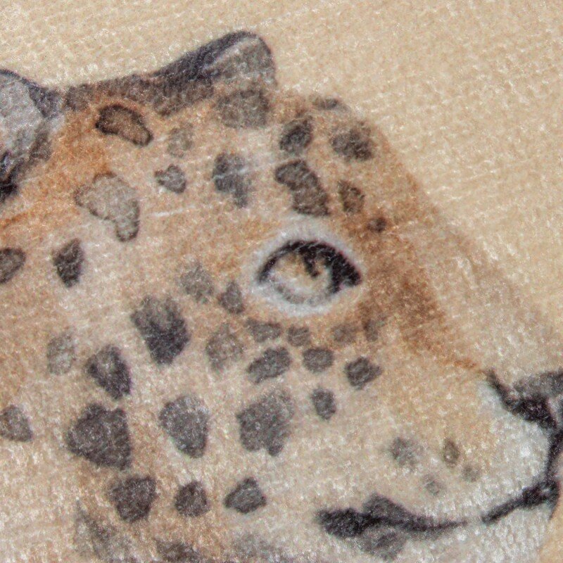 Cojín 45x45cm Beige Leopardo 100% Poliéster 45x45cm, Con Cremallera - Image 5