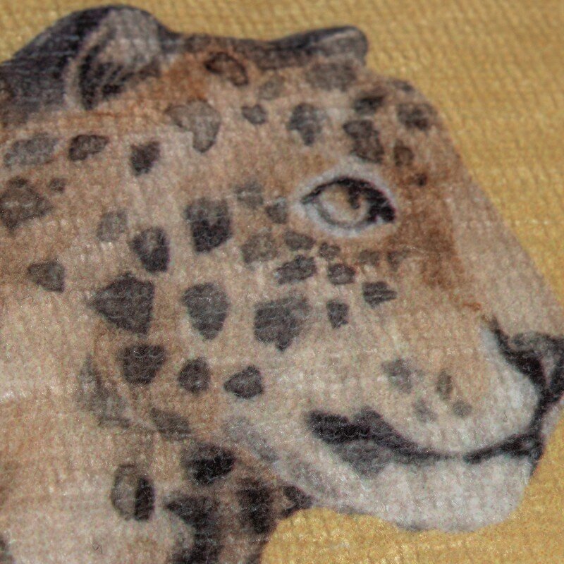 Cojín 45x45cm Tostado Leopardo 100% Poliéster 45x45cm, Con Cremallera - Image 5