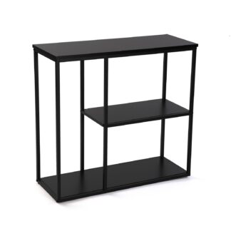CONSOLA METAL NEGRO 80x75