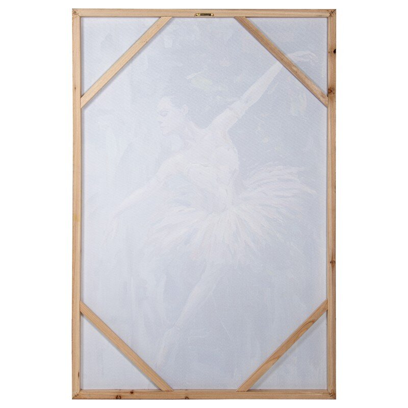 Cuadro Lienzo 80x120cm 40% Pintado Mano Bailarina 80x120x3cm - Image 6