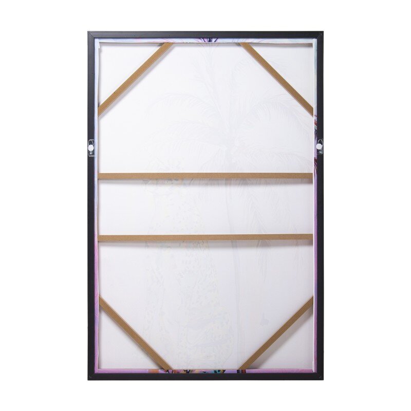 Cuadro Lienzo Impreso Siluetac/marco Madera Haya 80x4x120cm - Image 5