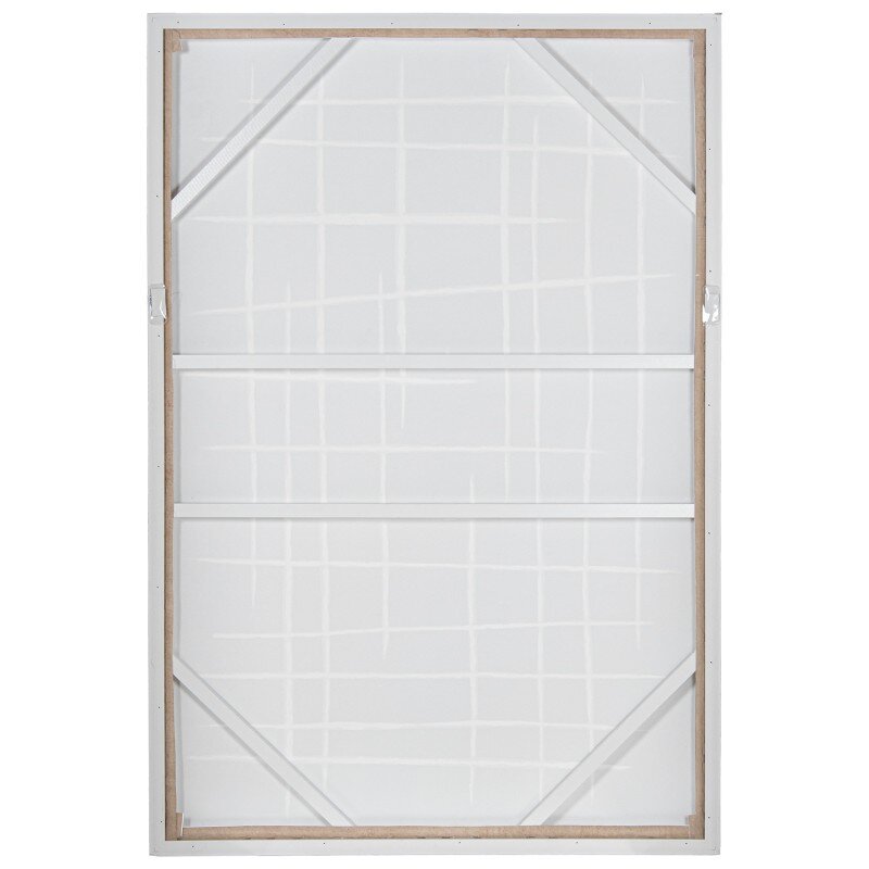 Cuadro Lienzo Marco Madera Natural 80x120cm 50%pintado Beige 82,6x122,6x4,3cm Int:80x120cm - Image 5
