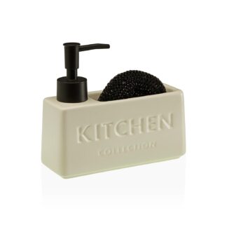 DISPENSADOR ESTROPAJERO "KITCHEN"  BEIGE