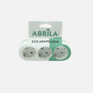 Eco Adaptador 3tomas Blister Mod7 2p+e 16a 230v Blanco  Protecc.Infantil 5x14x8cm