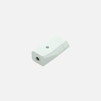 Eco Base Aerea Retractil Mod3 2p+e 10a 230v Blanca 2x4x6cm