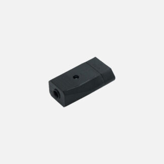 Eco Base Aerea Retractil Mod3 2p+e 10a 230v Negra 2x4x6cm