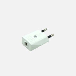 Eco Clavija Retractil Mod5 2p+e 10a 230v Blanca 2x3,5x6cm