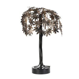 Figura Arbol Metal Envejecido/negro 22 X 22 X 32