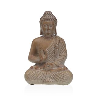 FIGURA BUDA COLOR PIEDRA