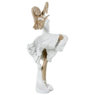 Figura Resina Bailarina 20x12x41cm
