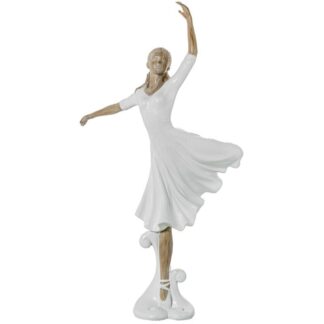 Figura Resina Bailarina 27x11x48cm