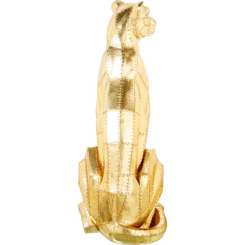 Figura Resina Leopardo Dorado 47x36x81cm - Image 6