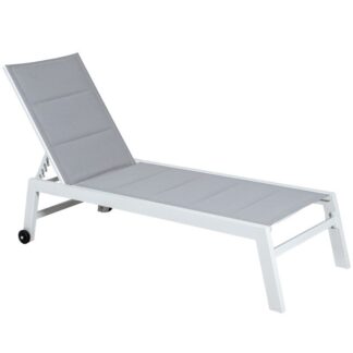 Hamaca Aluminio Blanco 198x60x34/95cm