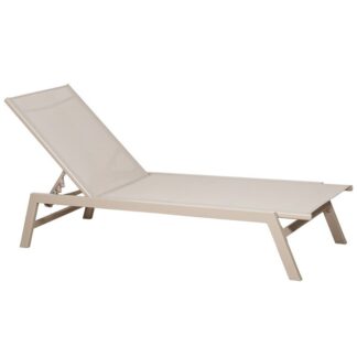Hamaca Aluminio Crema 192,2x56x31,5/91cm