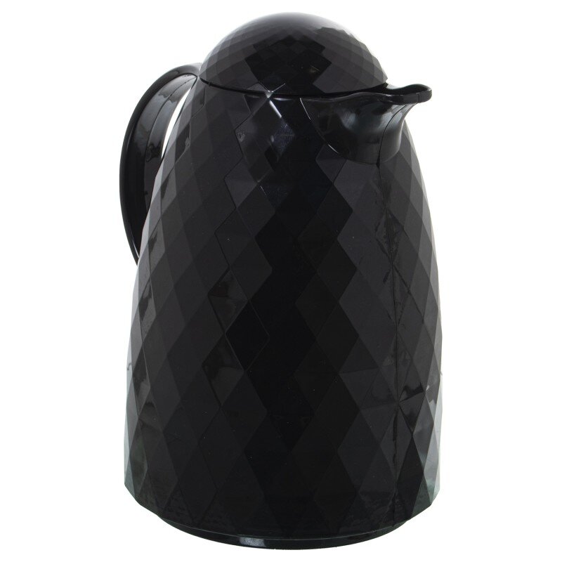 Jarra Termo Negra Polipropileno Vidrio 1l, Libre De Bpa 19x15x24cm - Image 3