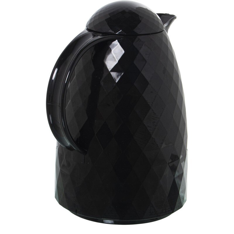 Jarra Termo Negra Polipropileno Vidrio 1l, Libre De Bpa 19x15x24cm - Image 5