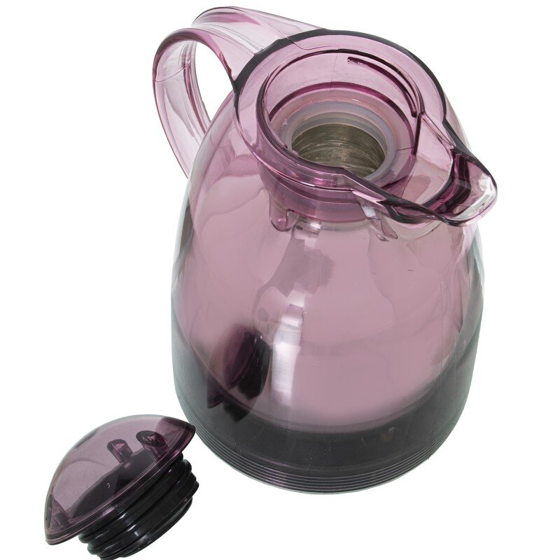Jarra Termo Violeta Traslúcida Polipropileno Vidrio 1l 19x15x24cm, Libre De Bpa - Image 2
