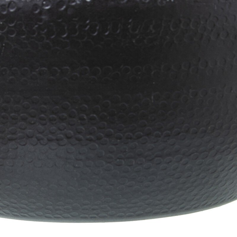 Jarrón Aluminio Tallado Negro Ø25x23cm - Image 4