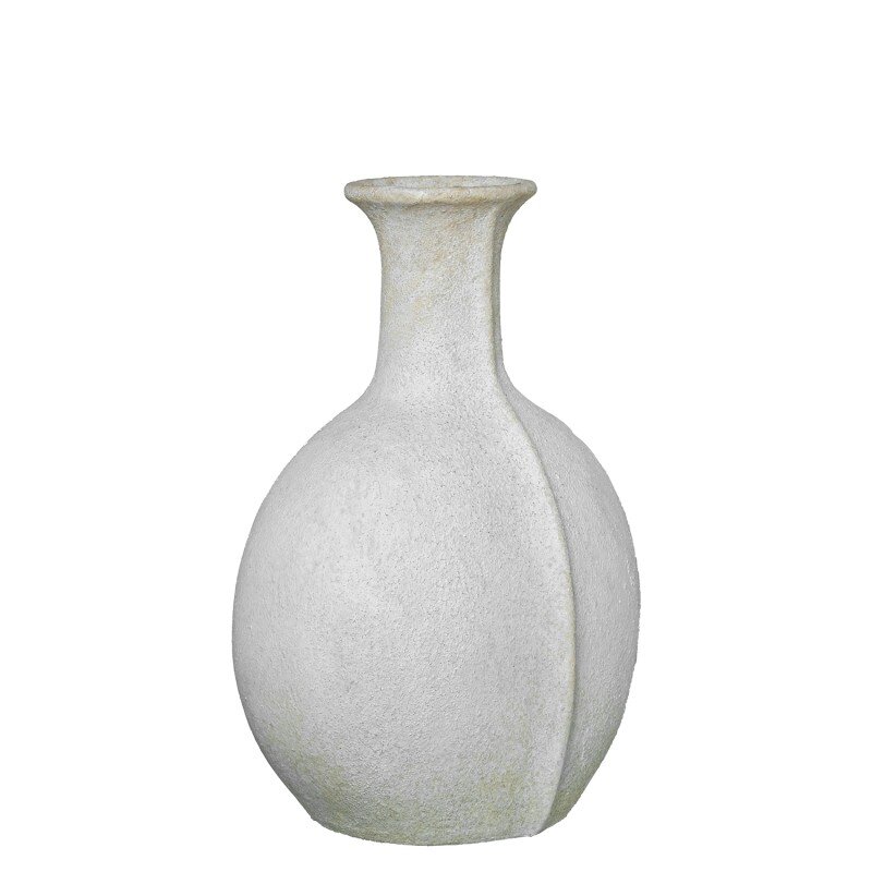 Jarrón Ceramica 36cm Blanco Rústico 26x20x36cm - Image 7