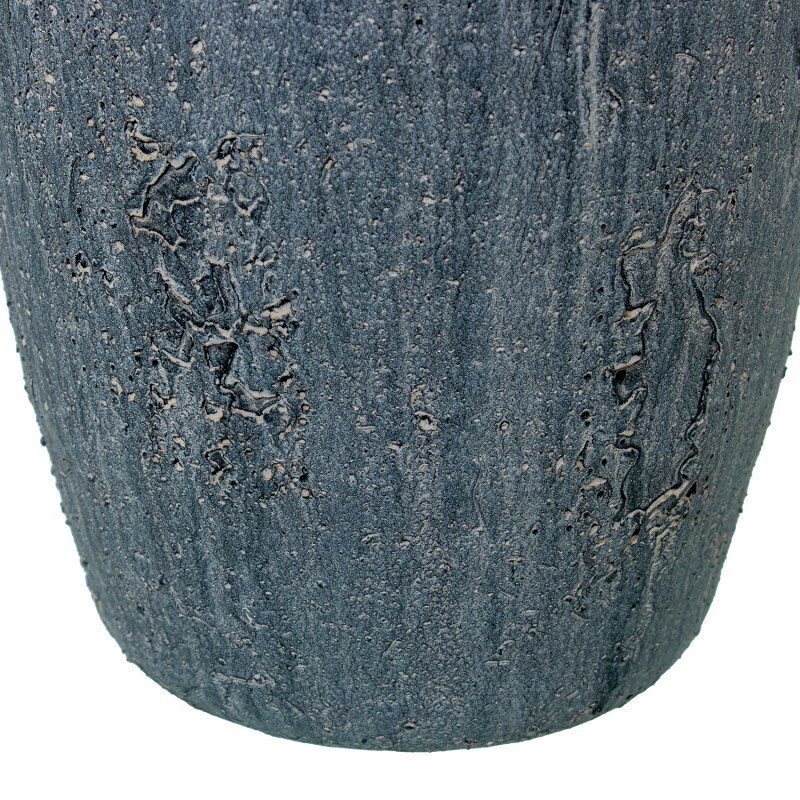 Jarrón Cerámica 42cm Gris Rústico Ø17x42cm - Image 3