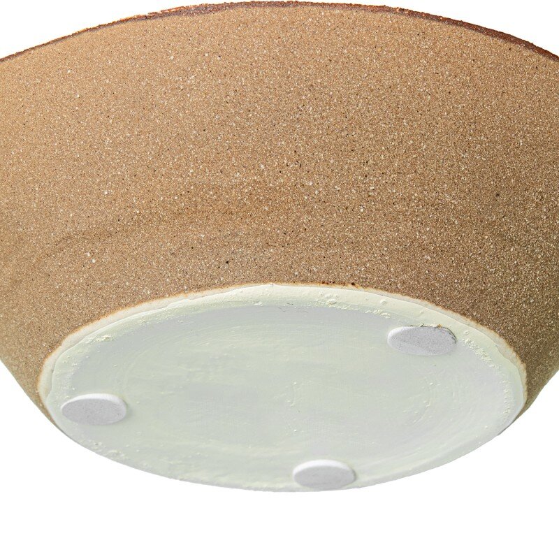 Jarrón Cerámica C/asas 28cm Blanco/tierra Ø23x28cm - Image 5