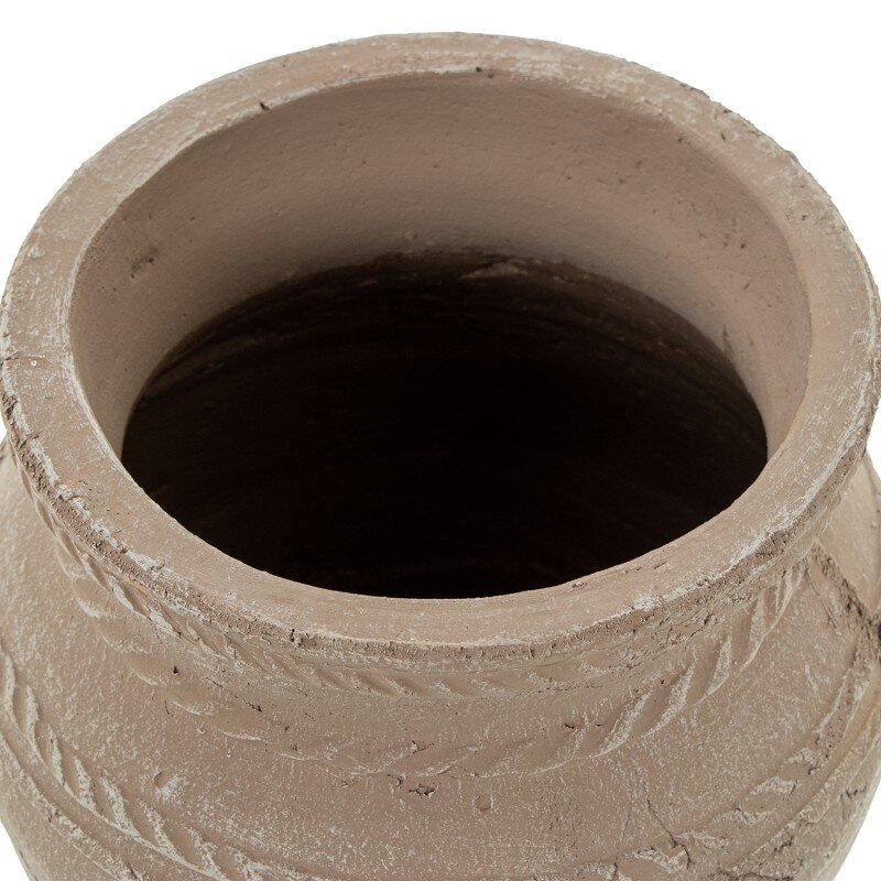 Jarrón Cerámica Natural Ø24x27cm - Image 2